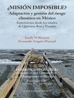 ¿Misión imposible? Adaptación y gestión del riesgo climático en México.