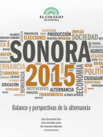 Sonora 2015: Balance y perspectivas de la alternancia