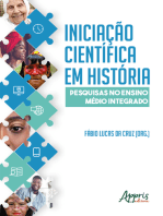 Iniciação Científica em História: Pesquisas no Ensino Médio Integrado