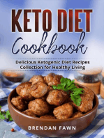 Keto Diet Cookbook, Delicious Ketogenic Diet Recipes Collection for Healthy Living