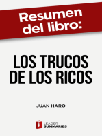 Resumen del libro "Los trucos de los ricos" de Juan Haro: 92 trucos para multiplicar tu dinero, proteger tu patrimonio y reducir tus impuestos legalmente