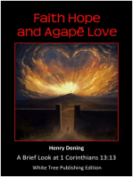 Faith Hope and Agapē Love: A Brief Look at 1 Corinthians 13:13