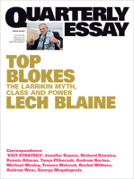 Quarterly Essay 83 Top Blokes