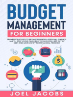 Budget Management for Beginners