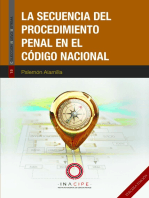 La secuencia del procedimiento penal en el Código Nacional