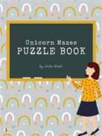 Unicorn Mazes Puzzle Book for Kids Ages 3+ (Printable Version)