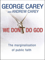 We Don't Do God: The marginalization of public faith