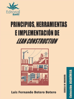 Principios, herramientas e implementación de Lean Construction