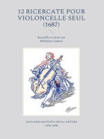 12 Ricercate pour violoncelle seul