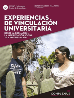 Experiencias de vinculación universitaria: desde la formación, la intervención social y la investigación (Complexus 10)