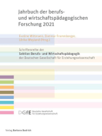 Jahrbuch der berufs- und wirtschaftspädagogischen Forschung 2021