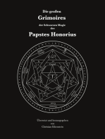 Die großen Grimoires der Schwarzen Magie des Papstes Honorius: Liber Iuratus Honorii - Grimoire des Papstes Honorius