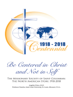 Be Centered in Christ and Not in Self: The Missionary Society of Saint Columban: the North American Story (1918–2018)