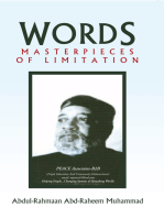 Words: Masterpieces of Limitation