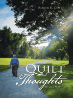 Quiet Thoughts: Written Reflections