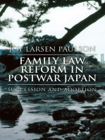 Family Law Reform in Postwar Japan: Succession and Adoption