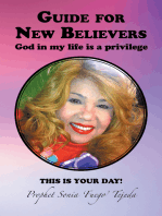 Guide for New Believers: God in My Life Is a Privilege