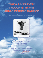 "Poems & ‘Prayer' Thoughts to My: ‘Abba ~ Father ~ Daddy'!"