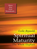 Spiritual Maturity