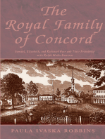 The Royal Family of Concord: Samuel, Elizabeth, and Rockwood Hoar and Their Friendship with Ralph Waldo Emerson