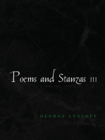 Poems and Stanzas Iii