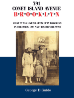 791 Coney Island Avenue: Brooklyn: What It Was Like to Grow up in Brooklyn in the 1920S, '30S and '40S Before Wwii
