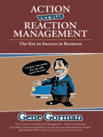 Action Versus Reaction Management: The Key to Success in Business