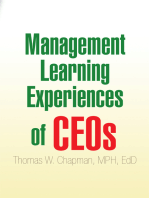 Management Learning Experiences of Ceos