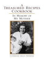 A Treasured Recipes Cookbook: A Treasured Recipes Cookbook in Memory of My Mother