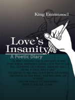 Love's Insanity: A Poetic Diary