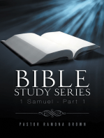 Bible Study Series: 1 Samuel – Part 1