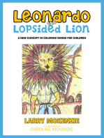 Leonardo the Lopsided Lion: A New Concept in Coloring Books for Children