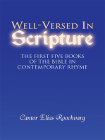 Well-Versed in Scripture: The First Five Books of the Bible in Contemporary Rhyme