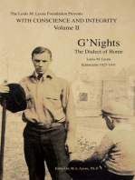 The Lml Collection, Volume Ii: G'nights:The Dialect of Home