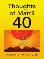 Thoughts of Mattii 40