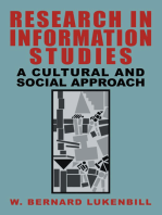 Research in Information Studies: A Cultural and Social Approach