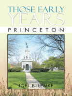 Those Early Years - Princeton: Princeton