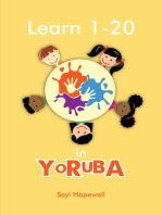 Learn 1- 20 in Yoruba