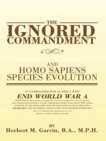 THE IGNORED COMMANDMENT: and HOMO SAPIENS SPECIES EVOLUTION