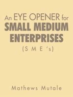 An Eye Opener for Small Medium Enterprises (Sme’S)