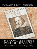 The Complete First Part of Henry Vi: An Annotated Edition of the Shakespeare Play