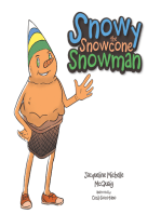 Snowy the Snowcone Snowman