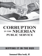 Corruption in the Nigerian Public Service Nipping It in the Bud