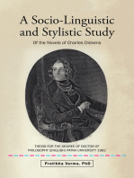 A Socio-Linguistic and Stylistic Study: Of the Novels of Charles Dickens