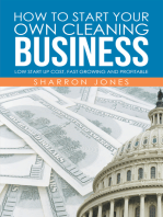 How to Start Your Own Cleaning Business