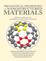 Mechanical Properties of Nanostructured Materials: Quantum Mechanics and Molecular Dynamics Insights
