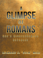 A Glimpse of Romans: God’S Righteousness Revealed