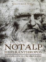 Notalp Hyperanthropos: Translation from Polish