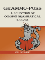 Grammo-Puss: A Selection of Common Grammatical Errors