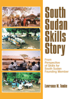 South Sudan Skills Story: From Perspective of Skills for South Sudan Founding Member